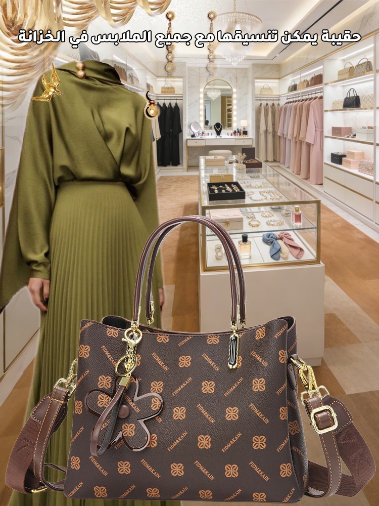 WB2578 | حقيبة كتف فاخرة راقية وكبيرة السعة من جلد طبيعي للنساء -v4 WB2578 | حقيبة كتف فاخرة راقية وكبيرة السعة من جلد طبيعي للنساء -v4