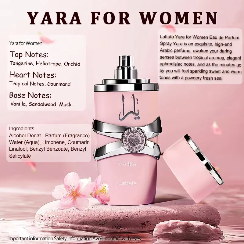 BE3150 | عطر يارا النسائي طويل الأمد برائحة الفانيليا -v4