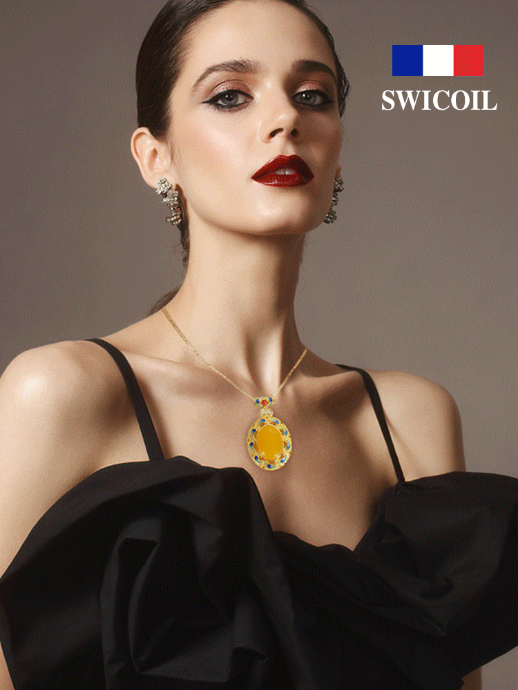 JL2479 | قلادة شمع العسل فرنسية راقية فاخرة -v4 JL2479 | قلادة شمع العسل فرنسية راقية فاخرة -v4