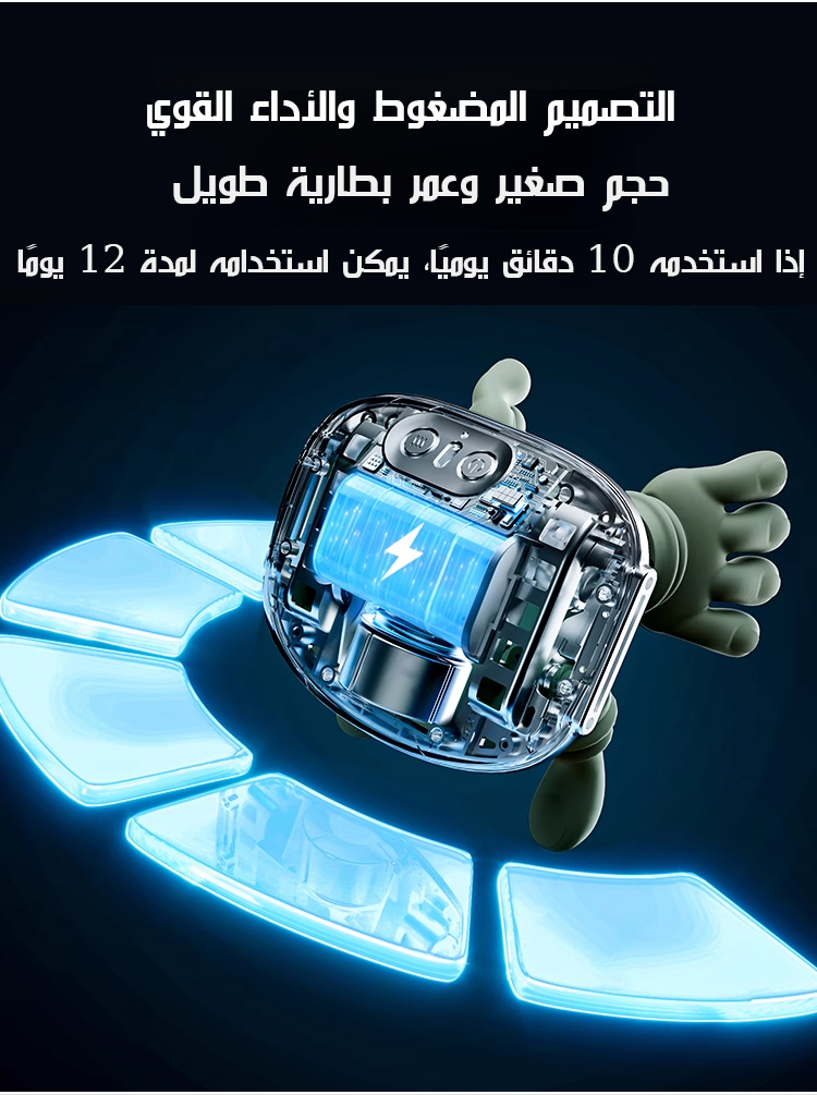 HM4350B | جهاز تدليك الرقبة والكتفين بتقنية محاكاة لمسة مدلك شخصي احترافي -v4 HM4350B | جهاز تدليك الرقبة والكتفين بتقنية محاكاة لمسة مدلك شخصي احترافي -v4