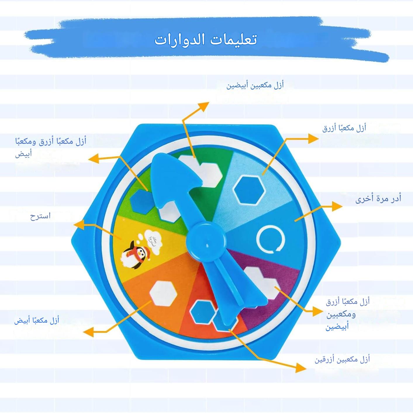 WJ2582 | لعبة كسر الجليد على شكل بطريق – لعبة ألغاز عائلية ممتعة -v4 WJ2582 | لعبة كسر الجليد على شكل بطريق – لعبة ألغاز عائلية ممتعة -v4