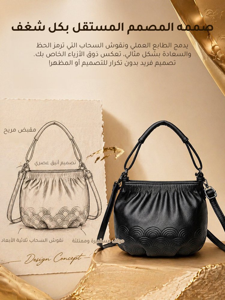 WB88A | حقيبة دلو راقي بطيات دقيقة أنيقة -v4 WB88A | حقيبة دلو راقي بطيات دقيقة أنيقة -v4