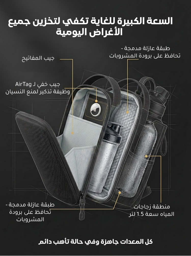 BA2493 | حقيبة رياضية تكتيكية مغناطيسية (معتمدة رسيما من CrossFit) -v4 BA2493 | حقيبة رياضية تكتيكية مغناطيسية (معتمدة رسيما من CrossFit) -v4