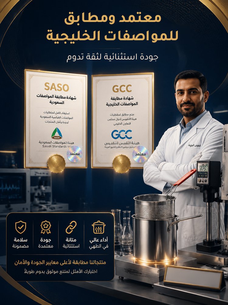 HM2622A | (توفير هائل للزيت) مقلاة عميقة متعددة الاستخدامات من الفولاذ المقاوم للصدأ 304 -V4