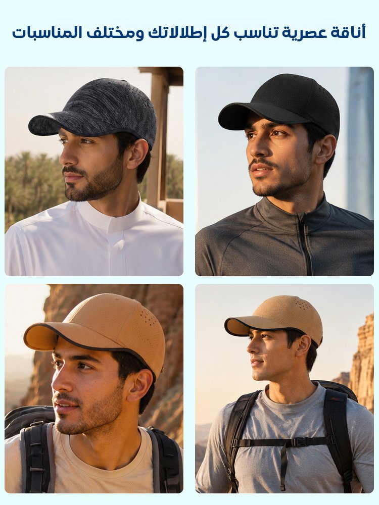 UW3057 | قبعة بيسبول سريعة الجفاف وجيدة التهوية بتصميم متكامل مبتكر -v4 UW3057 | قبعة بيسبول سريعة الجفاف وجيدة التهوية بتصميم متكامل مبتكر -v4