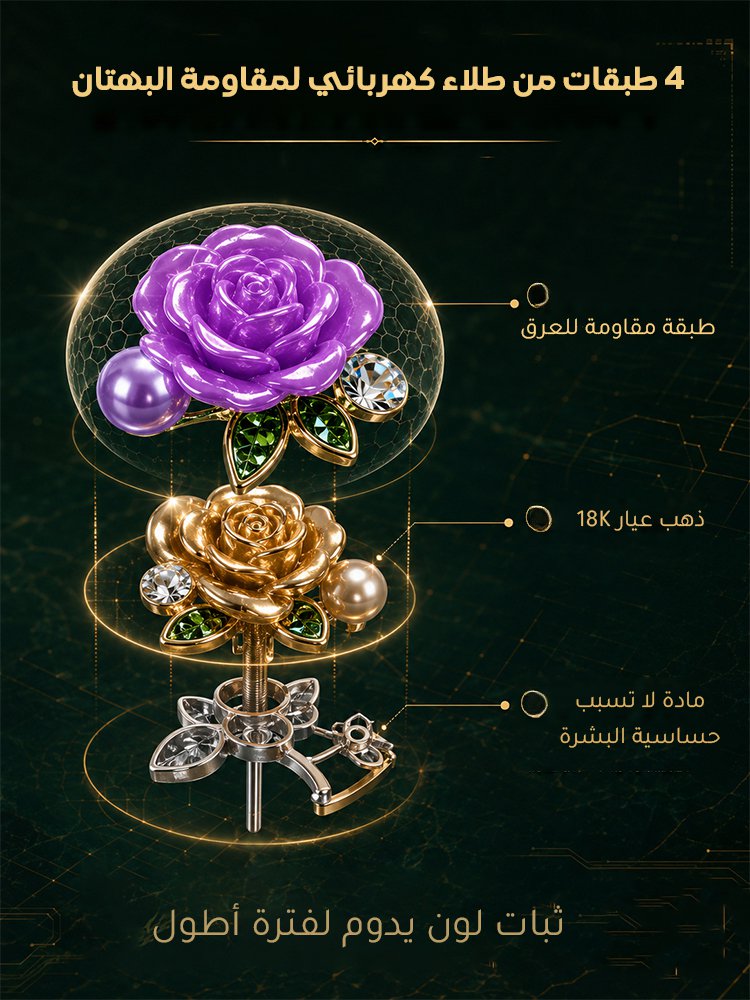 JL2670 | طقم مجوهرات رومانسية فاخرة بتصميم بكاميليا مرصعة باللآلئ وأحجار الراين المشرقة -v4