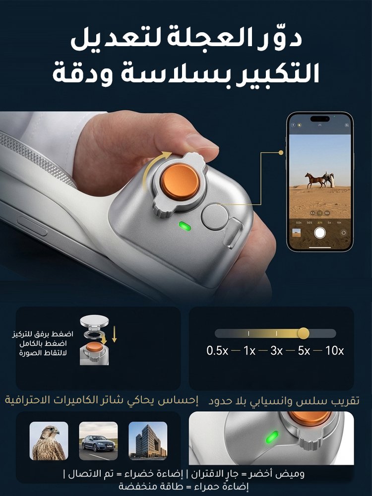 HM451KC1 | مقبض الكاميرا المغناطيسي للهاتف -v4